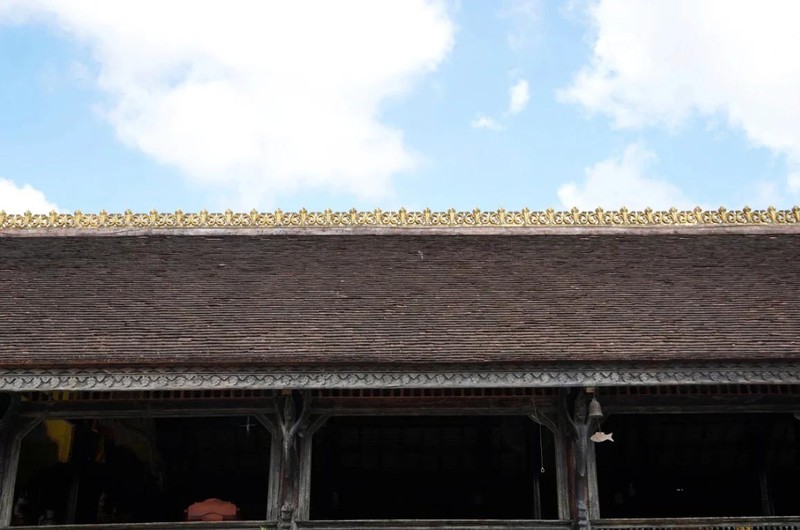 Độc đáo chùa Khmer miền Tây: Sala bằng gỗ quý từ Campuchia đưa về theo đường biển ảnh 2