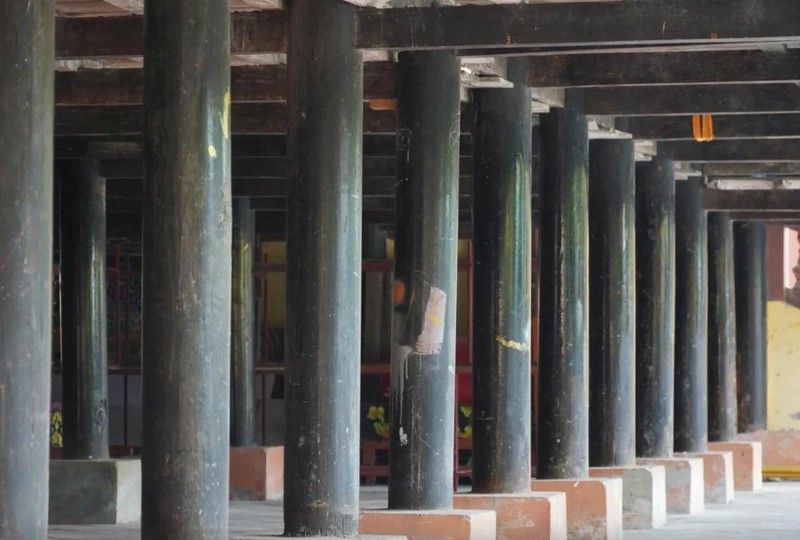 Độc đáo chùa Khmer miền Tây: Sala bằng gỗ quý từ Campuchia đưa về theo đường biển ảnh 4