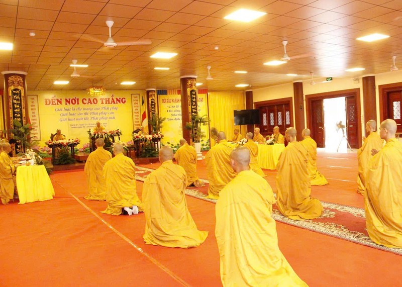 Đại giới đàn Nghệ Tĩnh thành tựu viên mãn ảnh 2