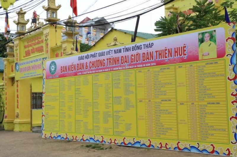 Đại giới đàn Thiện Huệ có 346 giới tử phát nguyện thọ giới ảnh 2