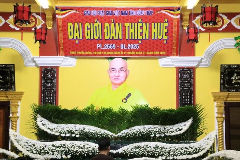 Đại giới đàn Thiện Huệ có 346 giới tử phát nguyện thọ giới ảnh 1