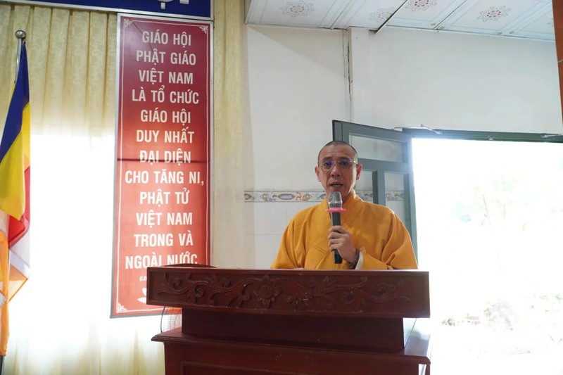 Tiền Giang: Phật giáo huyện Chợ Gạo và TP.Mỹ Tho “tiếp tục thực hiện sứ mệnh trong thời đại mới” ảnh 2