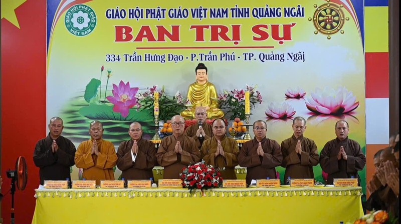 Ban Trị sự GHPGVN tỉnh Quảng Ngãi long trọng tổ chức hội nghị Ban thường trực lần thứ 1 ảnh 2