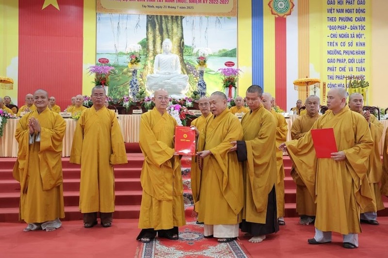 Ra mắt nhân sự BTS GHPGVN tỉnh Tây Ninh (mới), với 110 vị ảnh 1