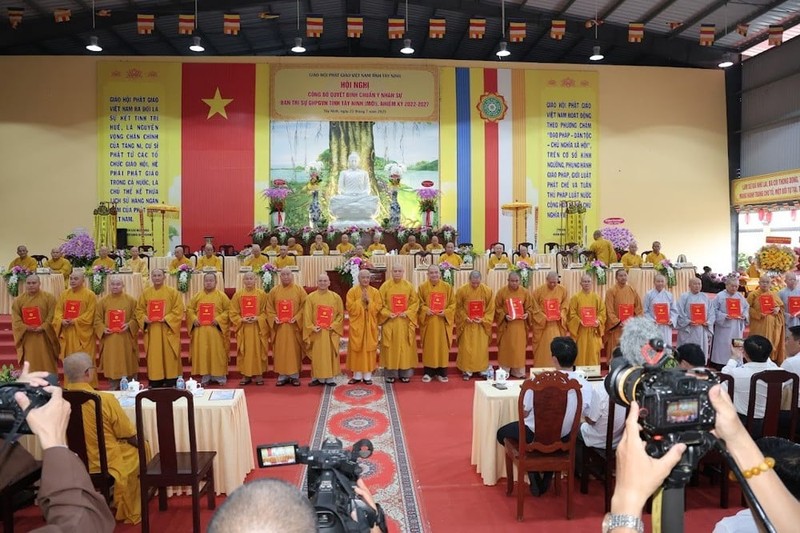 Ra mắt nhân sự BTS GHPGVN tỉnh Tây Ninh (mới), với 110 vị ảnh 3