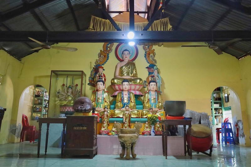 Ngôi chùa có hầm bí mật dưới tượng Phật, từng che chở cho cán bộ cách mạng ảnh 7