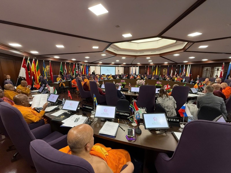 Hòa thượng Thích Huệ Thông phát biểu tại Hội nghị Thượng đỉnh Phật giáo Thế giới lần thứ IX ở Nhật Bản ảnh 3