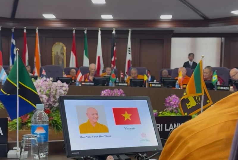 Hòa thượng Thích Huệ Thông phát biểu tại Hội nghị Thượng đỉnh Phật giáo Thế giới lần thứ IX ở Nhật Bản ảnh 2