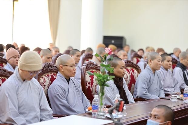 Tăng ni sinh Khóa V Học viện Phật giáo Việt Nam tri ân tại Hà Nội ảnh 23
