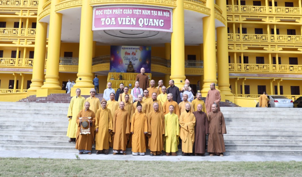 Tăng ni sinh Khóa V Học viện Phật giáo Việt Nam tri ân tại Hà Nội ảnh 65