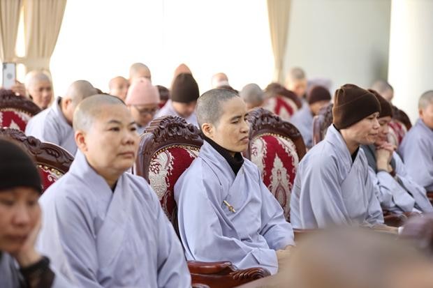 Tăng ni sinh Khóa V Học viện Phật giáo Việt Nam tri ân tại Hà Nội ảnh 26