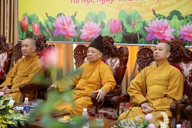 Tăng ni sinh Khóa V Học viện Phật giáo Việt Nam tri ân tại Hà Nội ảnh 19