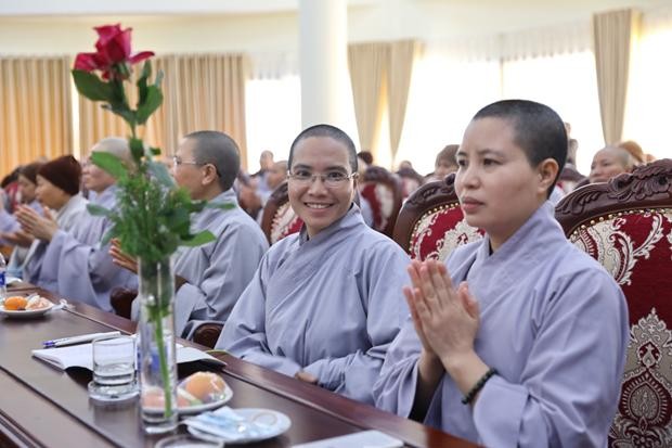Tăng ni sinh Khóa V Học viện Phật giáo Việt Nam tri ân tại Hà Nội ảnh 42