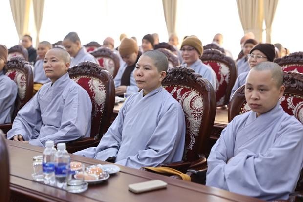 Tăng ni sinh Khóa V Học viện Phật giáo Việt Nam tri ân tại Hà Nội ảnh 43
