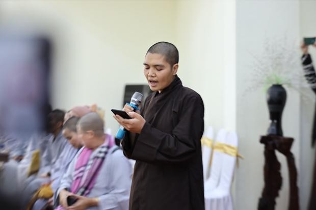 Tăng ni sinh Khóa V Học viện Phật giáo Việt Nam tri ân tại Hà Nội ảnh 45