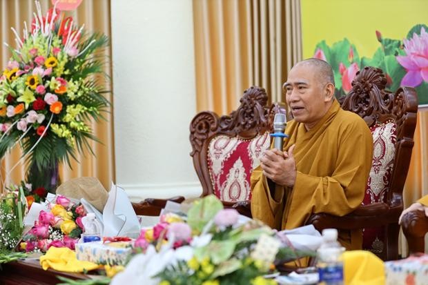 Tăng ni sinh Khóa V Học viện Phật giáo Việt Nam tri ân tại Hà Nội ảnh 59