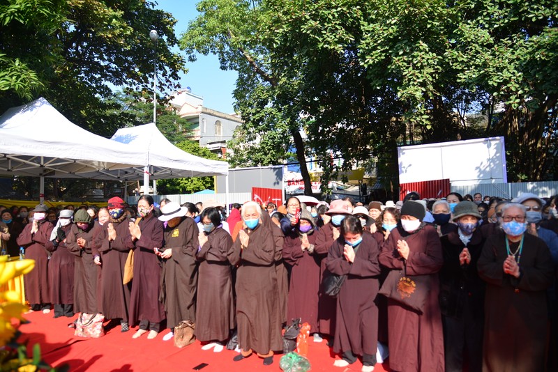 Lễ rót đồng đúc Đại Hồng Chung tại trụ sở Ban trị sự GHPGVN thành phố Hải Phòng ảnh 7