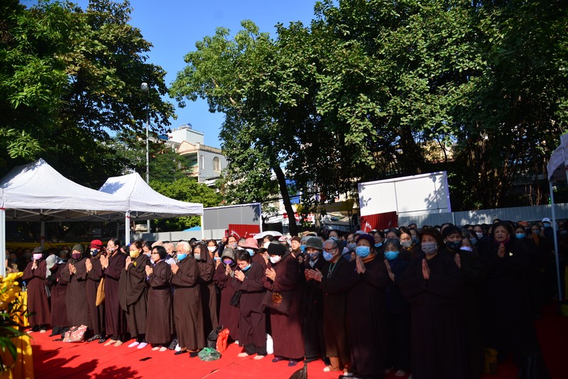 Lễ rót đồng đúc Đại Hồng Chung tại trụ sở Ban trị sự GHPGVN thành phố Hải Phòng ảnh 8