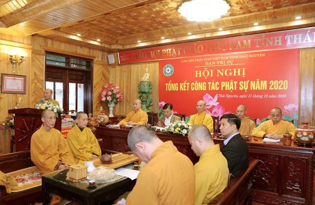 Thái Nguyên: Hội Nghị Tổng Kết Công Tác Phật Sự Năm 2020 ảnh 18