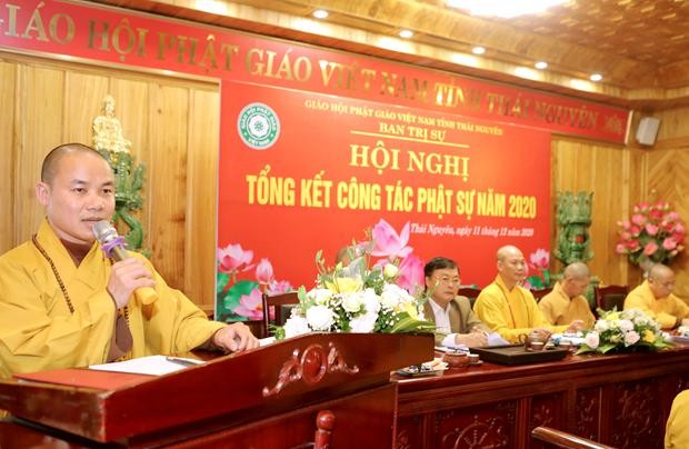 Thái Nguyên: Hội Nghị Tổng Kết Công Tác Phật Sự Năm 2020 ảnh 25