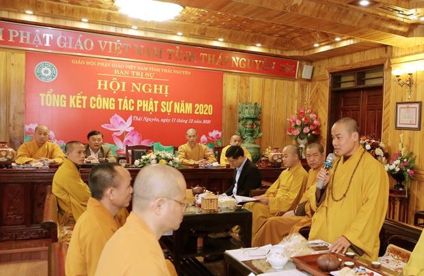 Thái Nguyên: Hội Nghị Tổng Kết Công Tác Phật Sự Năm 2020 ảnh 33