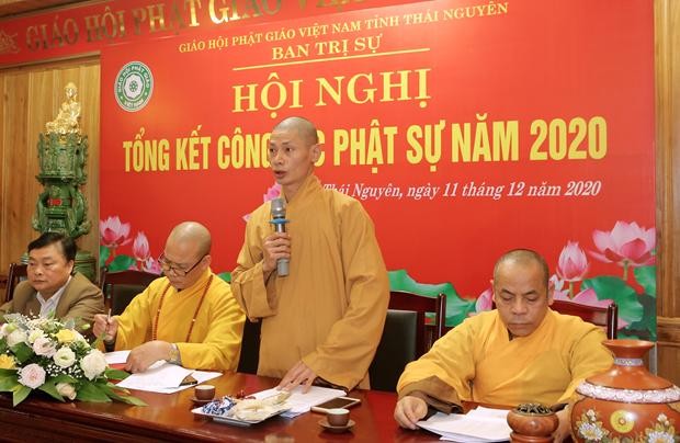 Thái Nguyên: Hội Nghị Tổng Kết Công Tác Phật Sự Năm 2020 ảnh 5