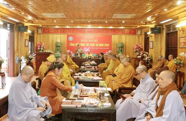 Thái Nguyên: Hội Nghị Tổng Kết Công Tác Phật Sự Năm 2020 ảnh 41