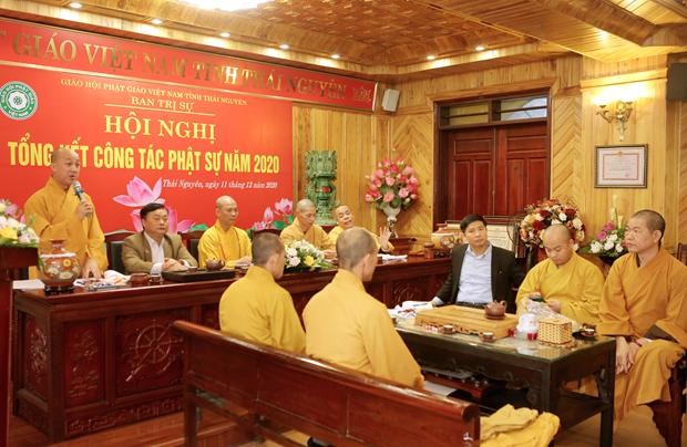 Thái Nguyên: Hội Nghị Tổng Kết Công Tác Phật Sự Năm 2020 ảnh 44