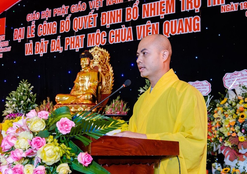 Thanh Hoá: Khởi công xây dựng và bổ nhiệm Trụ trì chùa Viên Quang ảnh 2