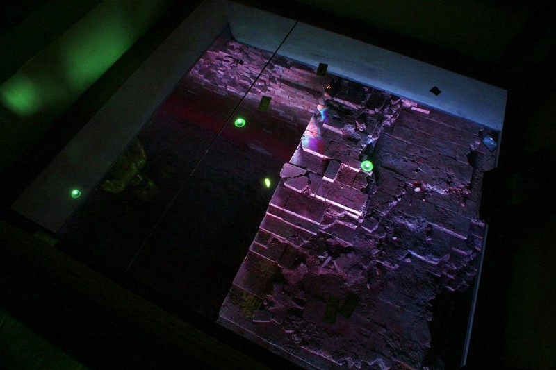 Tàn tích tòa tháp khổng lồ trong lòng đất chùa Phật Tích ảnh 10