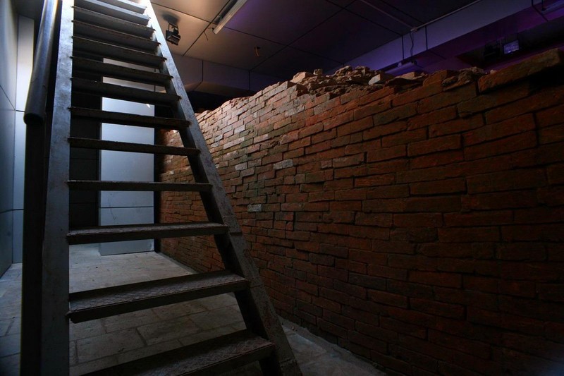 Tàn tích tòa tháp khổng lồ trong lòng đất chùa Phật Tích ảnh 3