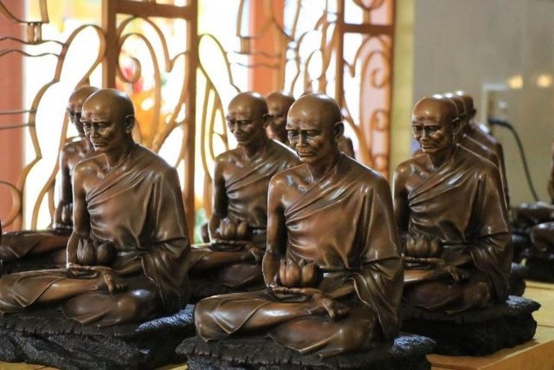 Lễ cung nghinh và an vị tôn tượng Đức tôn sư Thiện Phước ảnh 2