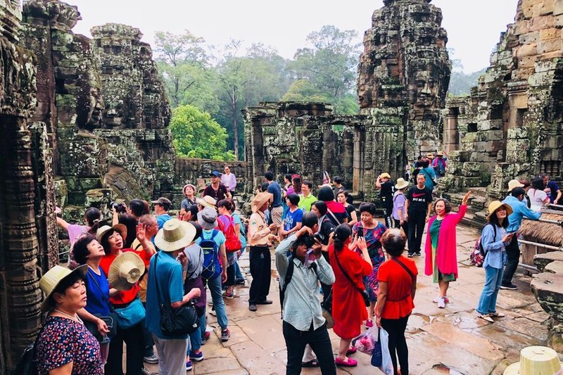 Quá tải du lịch đe dọa Di sản Thế giới Angkor Wat - ảnh 1