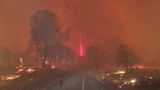 Kết quả hình ảnh cho CAMP FIRE: 20,000 acres destroyed, 15,000 structures threatened by Butte Co. wildfire