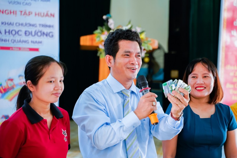 Quảng Nam - Nỗ lực để đưa sữa lên trường học vùng cao - ảnh 5
