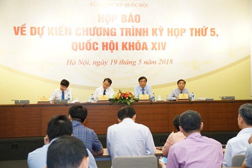 Quang cảnh họp báo. Ảnh: VGP/Nhật Bắc