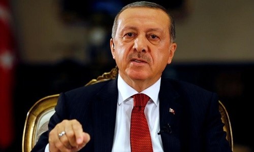 Tổng thống Thổ Nhĩ Kỳ Recep Tayyip Erdogan. Ảnh: Reuters.