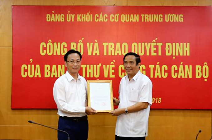 Triển khai quyết định của Ban Bí thư Trung ương Đảng về công tác cán bộ