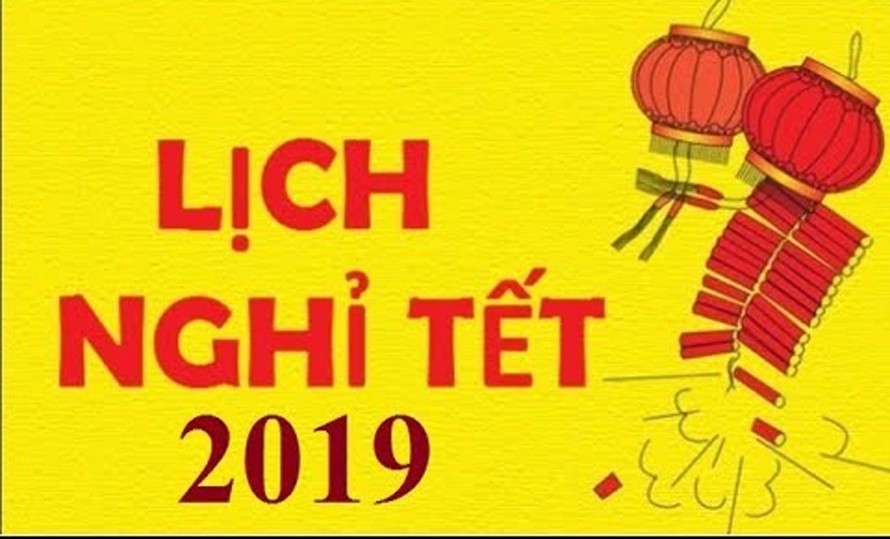 Tết Dương lịch 2019 được nghỉ 4 ngày liên tiếp