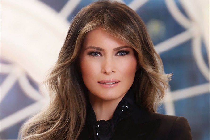 Đệ nhất Phu nhân Mỹ Melania Trump. Ảnh: AP