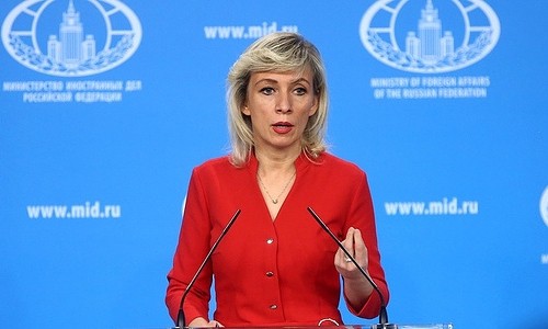 Phát ngôn viên Bộ Ngoại giao Nga Maria Zakharova. Ảnh: Tass.