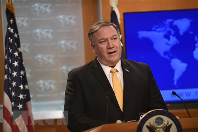 Ngoại trưởng Mỹ Mike Pompeo. (Nguồn: THX/TTXVN)