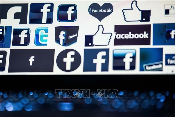 Biểu tượng Facebook. Ảnh: AFP/TTXVN