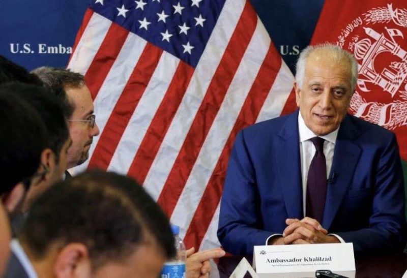 Đặc phái viên Mỹ về Afghanistan Zalmay Khalilzad. Ảnh: asianlite.com