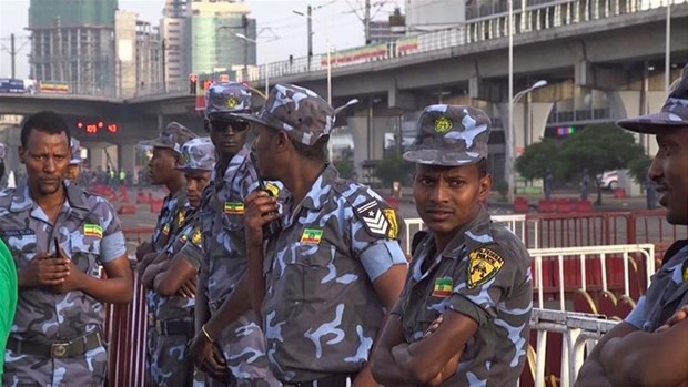 Cảnh sát Ethiopia. (Nguồn: Aljazeera)