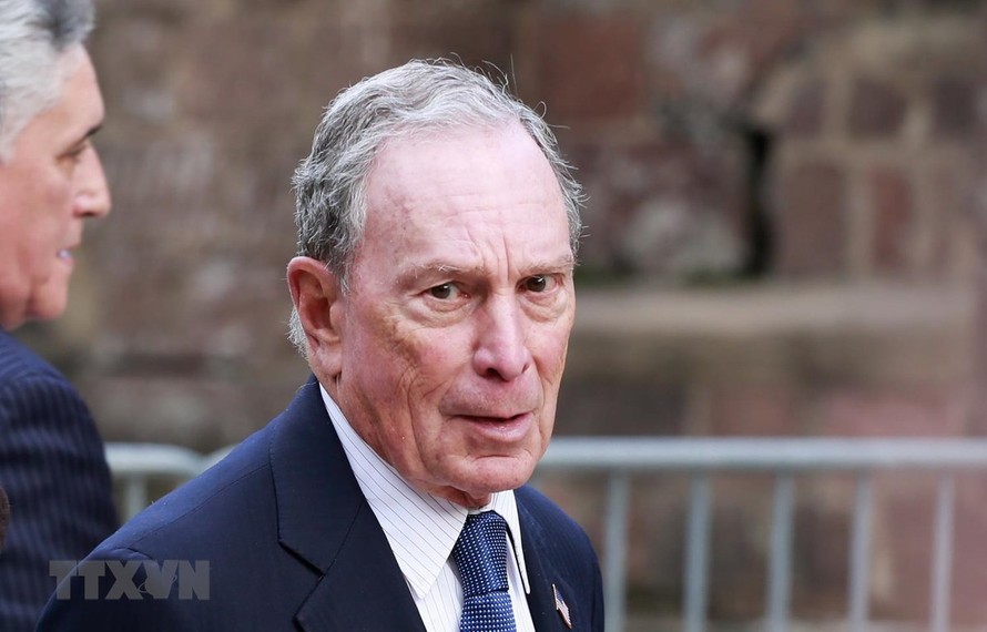 Tỷ phú Michael Bloomberg. (Ảnh: AFP/TTXVN)