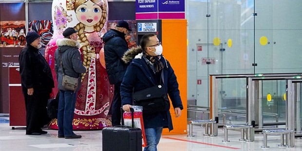 Một du khách Trung Quốc tại Nga. (Nguồn: Getty Images)