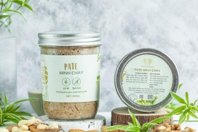 Sản phẩm pate Minh Chay. Ảnh: Cục An toàn thực phẩm cung cấp.