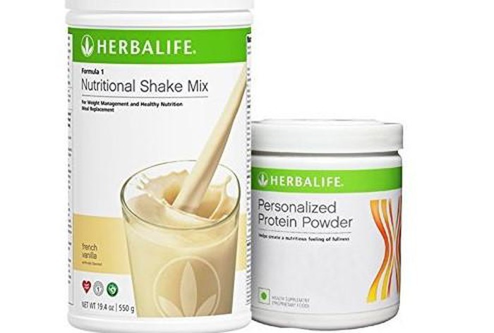 Hai trong số ba sản phẩm Herbalife mà cô gái trẻ xấu số ở Ấn Độ đã sử dụng trước khi qua đời.