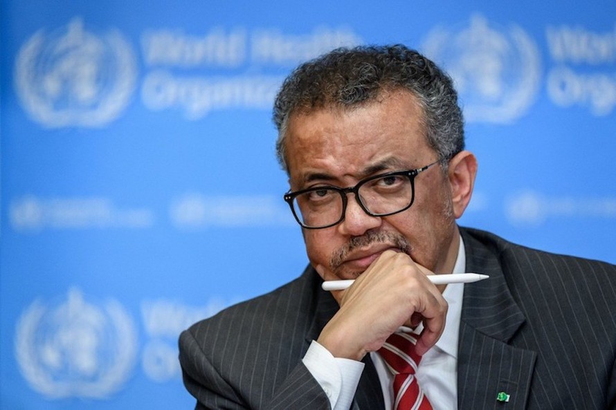 Tổng Giám đốc WHO Tedros Adhanom Ghebreyesus. Ảnh: AFP